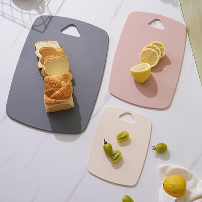 Cutting Board Set for Kitchen,Plastic Large-small Chopping Board Set of 3,Dishwasher Safe,BPA Free