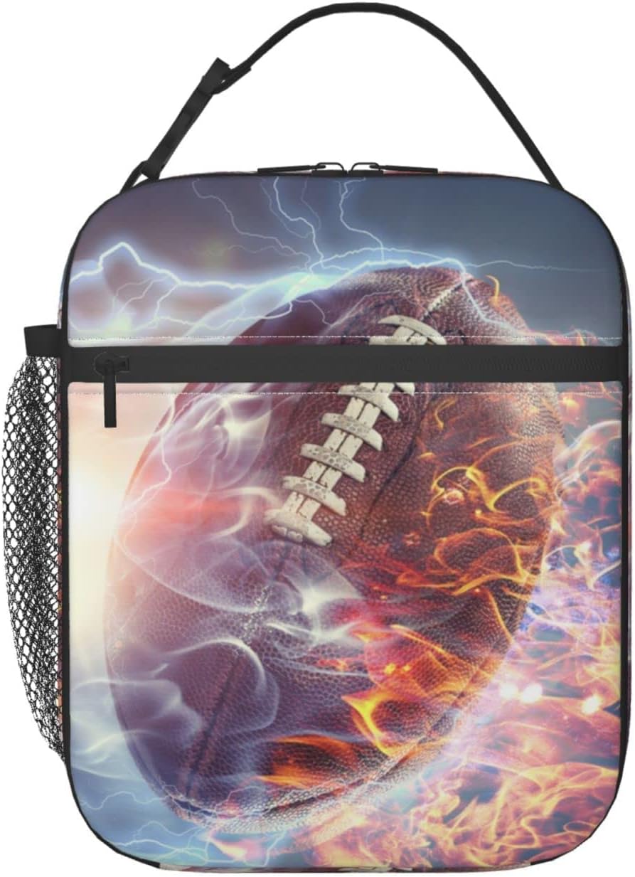 Purple Axolotl Lunch Box Lunch Box Reusable Insulated Totes Lunch Bag Thermal Cooler For Boy Girls School Men Women Beach Picnic Travel