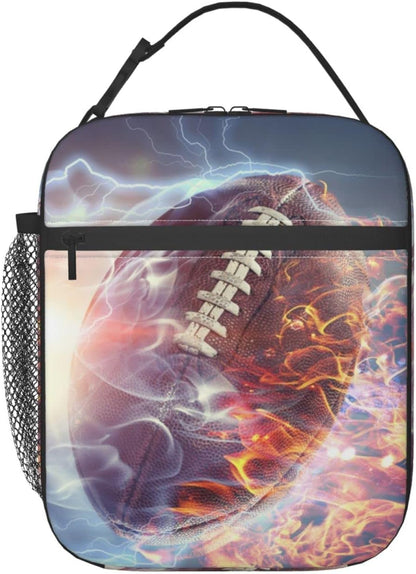 Purple Axolotl Lunch Box Lunch Box Reusable Insulated Totes Lunch Bag Thermal Cooler For Boy Girls School Men Women Beach Picnic Travel