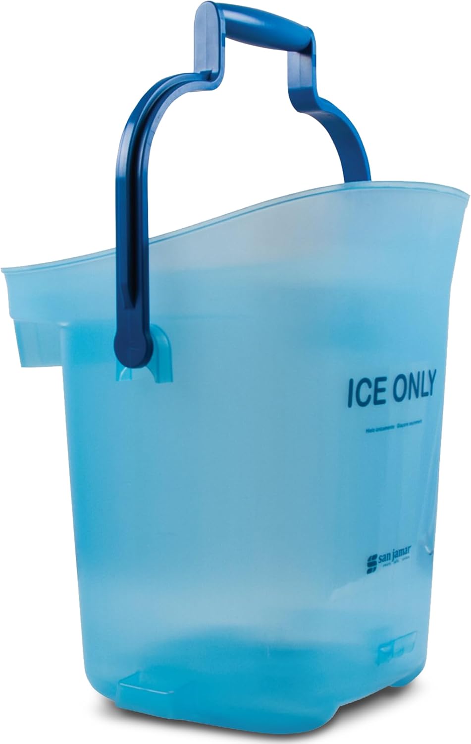 San Jamar Ice Tote, Blue, 16" H, 13-1/4"D, Plastic SILD6000-1 Each