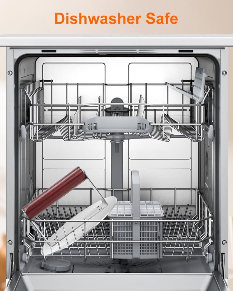 Brigii 8.5" Stainless Steel Smash Burger Press, Heavy Duty Smasher
