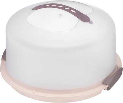 Tribello Extra Large Cake Storage Container, Cake Carrier With Handle Holds Cake 12 X 12 X 5 (Being)