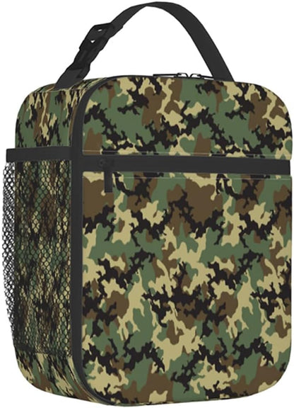 Rainbow Leopard Lunch Box Thermal Cooler Bento Tote Bags Portable Insulated Lunch Bag for Girls Teens, Kids Lunch Bags for School Beach Picnic Travel