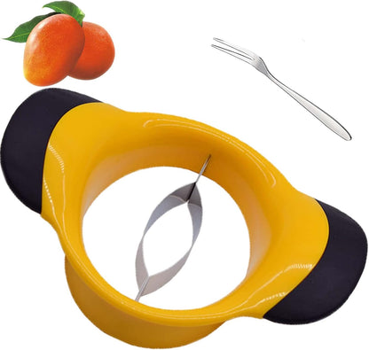 Mango Slicer, Mango Cutter with Stainless Steel Blade