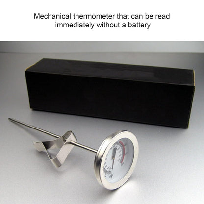 Deep Fry Thermometer with Long Probe, Stainless Steel