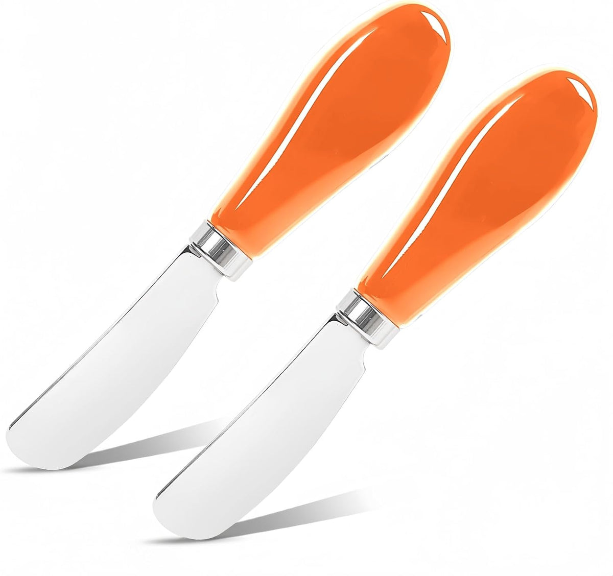 Butter Spreader Knife Set, 2 Pack Butter Knives and Cheese Knives