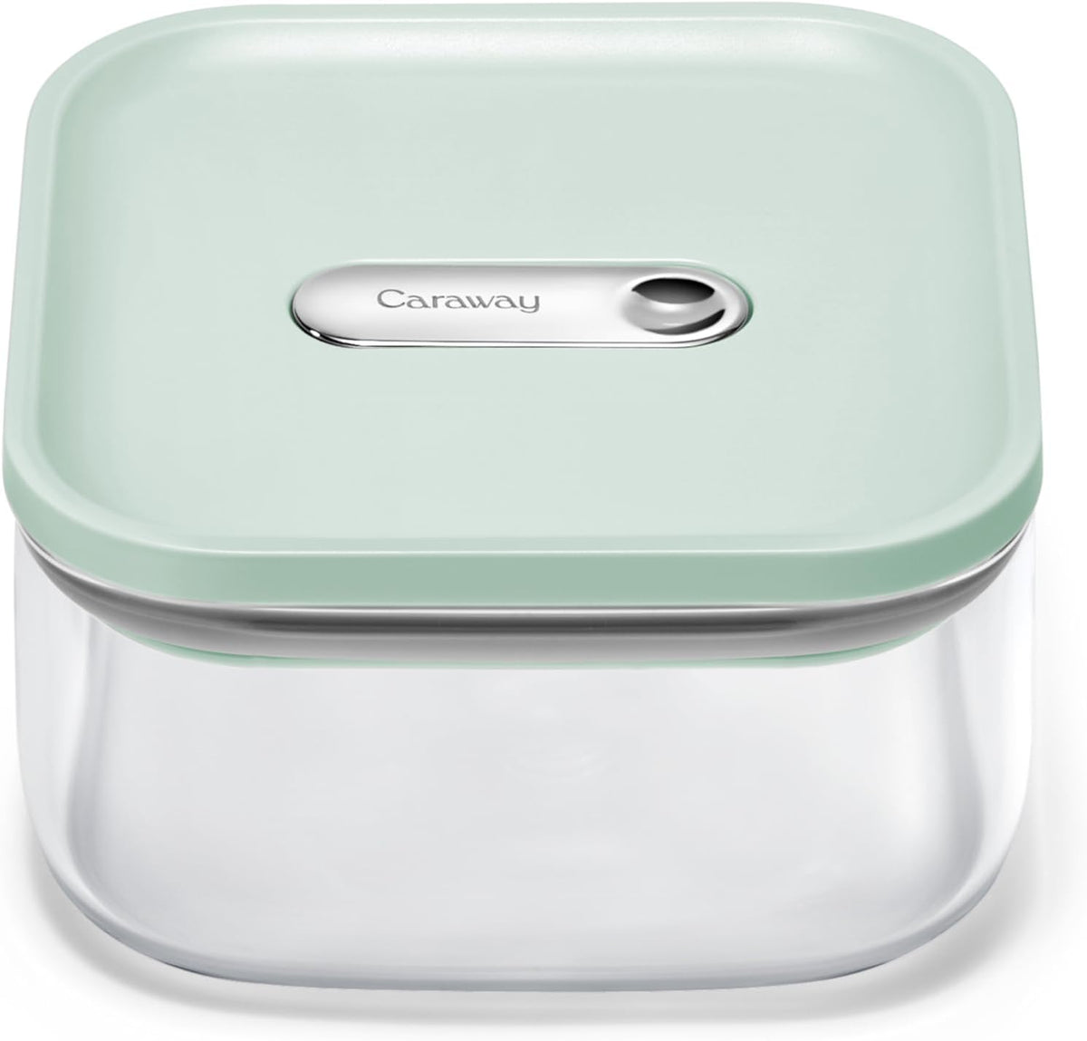 Caraway 4qt Glass Airtight Food Storage Container with Lid – Non-Toxic, BPA-Free Kitchen Storage Container – Stackable, Space-Saving Airtight Container for Dry Goods and More - Mist