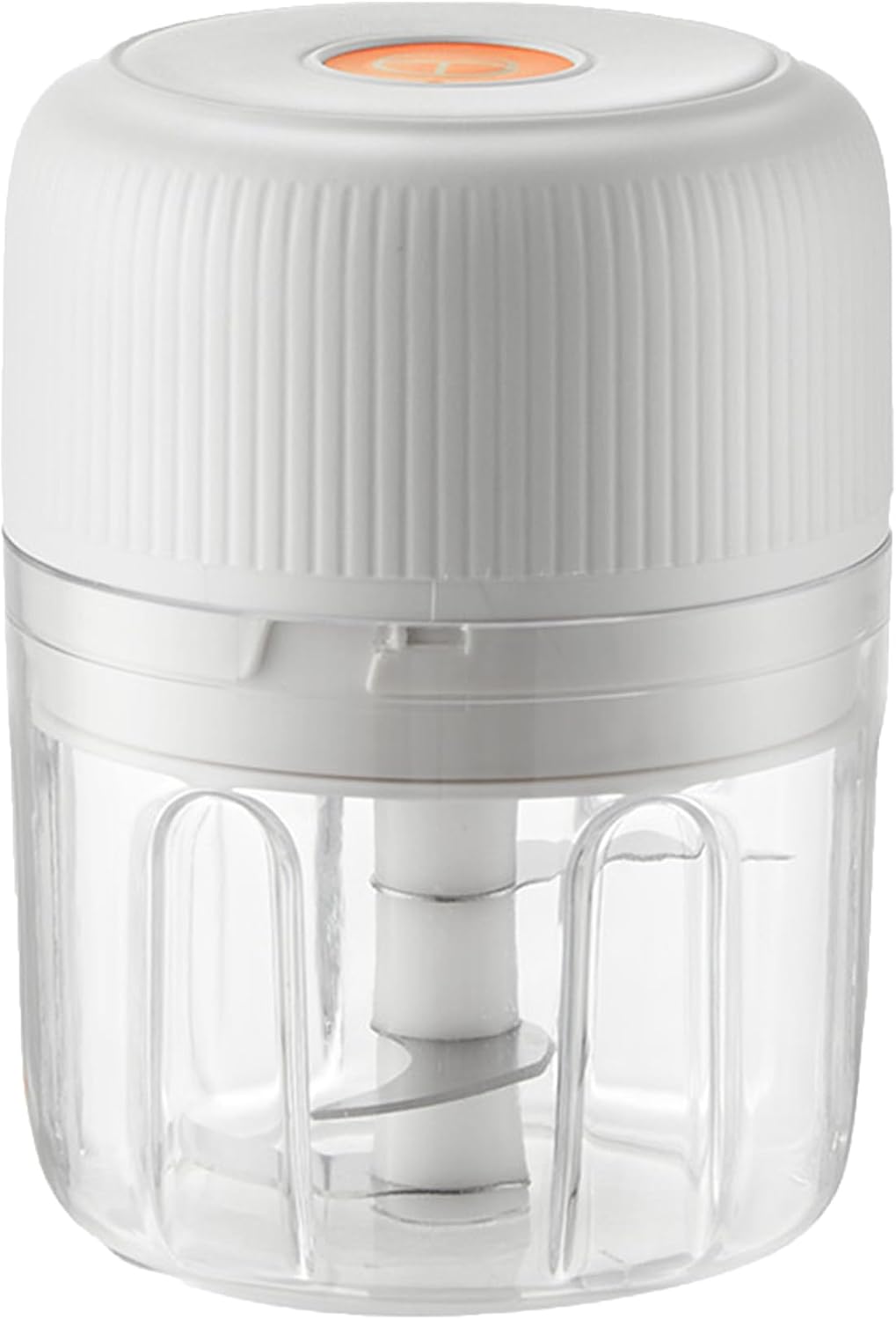 Electric Garlic Chopper, 250ML USB, Mini Vegetable Onion Chopper White Col