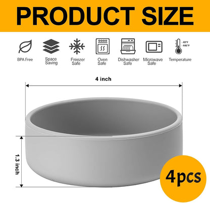 Egg Poacher Set of 3, Silicone Egg Poaching Cups with Lids for Microwave Egg Cooking, Toaster Oven Air Fryer Egg Mold Nonstick Poached Egg Maker