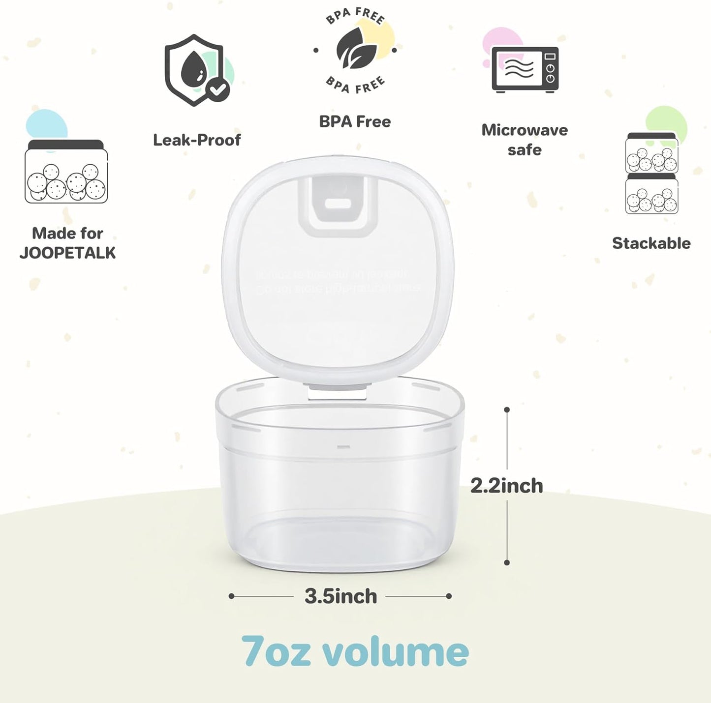 2 - in - 1 Soup Thermo for Hot Food 14oz with Snack Box Container Leak Proof Insulated Lunch Container Kids and Adults Stainless Steel Double Wall Vacuum Wide-mouth Thermal with Spoon and Handle