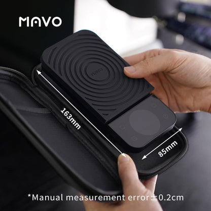 MAVO Lumicurve Coffee Scale with Timer, Rechargeable Pour Over Coffee Scale