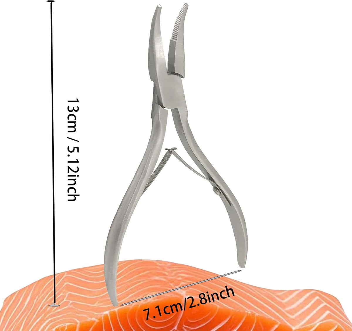 3 PCS Fish Bone Tweezers Bone Pliers, Stainless Steel Fish Deboning Tools