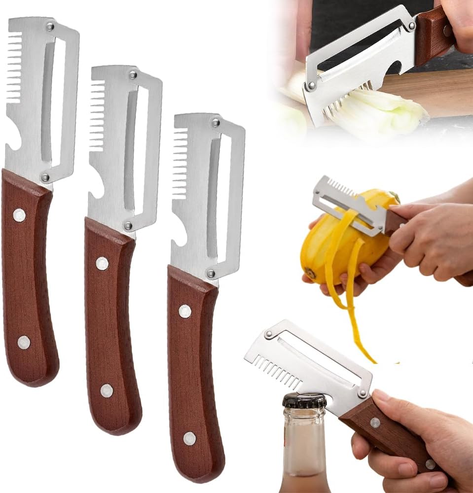 Vegetable Peeler, 2026 Upgrade Multifunctional Stainless Steel Peeler,Vegetable Peeler for Kitchen, Kitchen Gadgets Tool for Fruit Pumpkin Peeling Potato Carrot Veggie Peeler (2pcs)