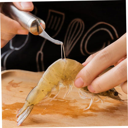 Shrimp Deveiner Tool and Peeler Set Multifunctional Shrimp Deveining Tool