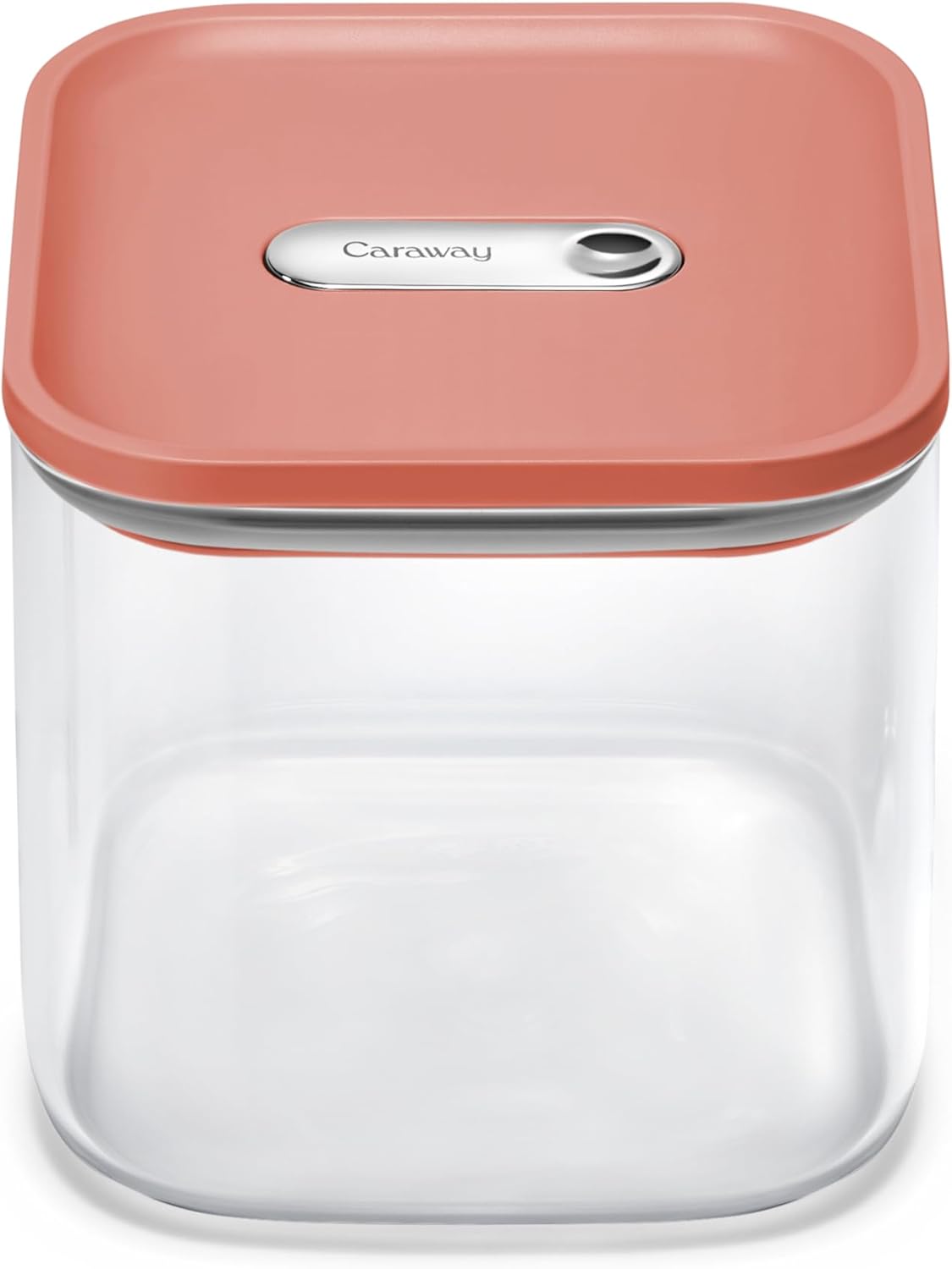Caraway 4qt Glass Airtight Food Storage Container with Lid – Non-Toxic, BPA-Free Kitchen Storage Container – Stackable, Space-Saving Airtight Container for Dry Goods and More - Mist
