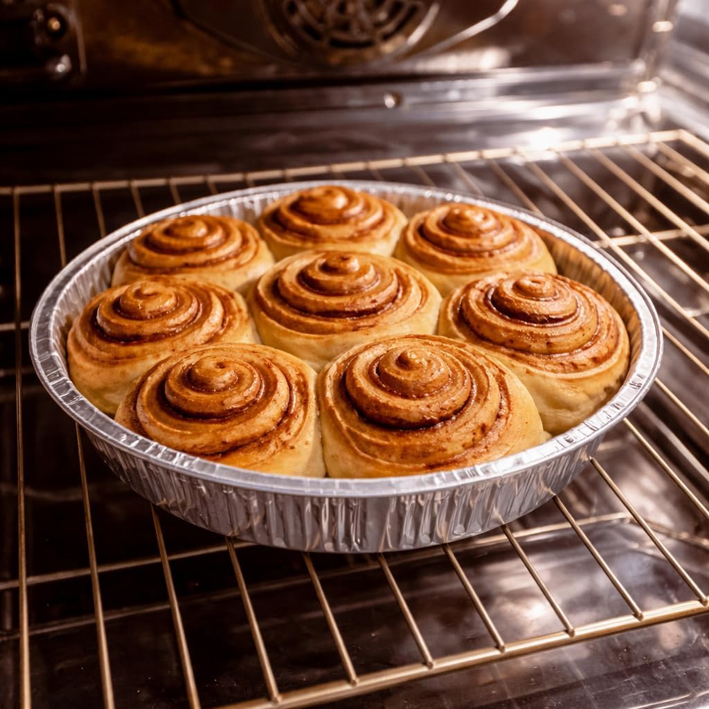 MATANA 25 Pack 10x14 Aluminum Pans, Lasagna Pan Disposable Baking Tin Foil Pan, Half Size Deep Steam Table Pan, Aluminum Tray, Great for Oven Roasting, Chafing, Heating, Serving Food, Parties