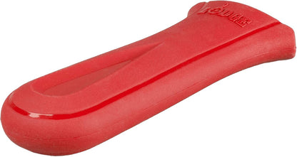 Lodge Deluxe Silicone Handle Holder for 9 Inch & Larger Skillets, Red