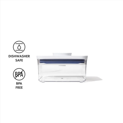 OXO Good Grips POP Container - Airtight Food Storage - Big Square Short 2.8 Qt Ideal for 5 lbs of sugar, cookies or crackers