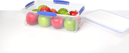 Sistema KLIP IT Large 7L Food Storage Container, Airtight & Stackable, Dishwasher, Freezer, & Microwave-Safe, BPA-Free
