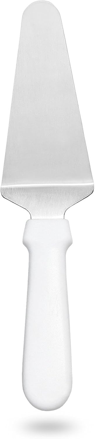 New Star Foodservice 538345 Plastic Handle Pie Server, 10-Inch, White