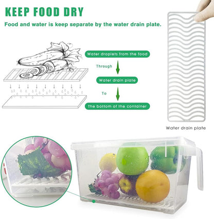 SILIVO Snackle Box Container - 9 Compartment Portable Divided Serving Tray with Lid and Handle,Clear Snack Organizer for Candy, Fruits, Nuts, Snacks - Perfect for Party, Travel and Entertaining