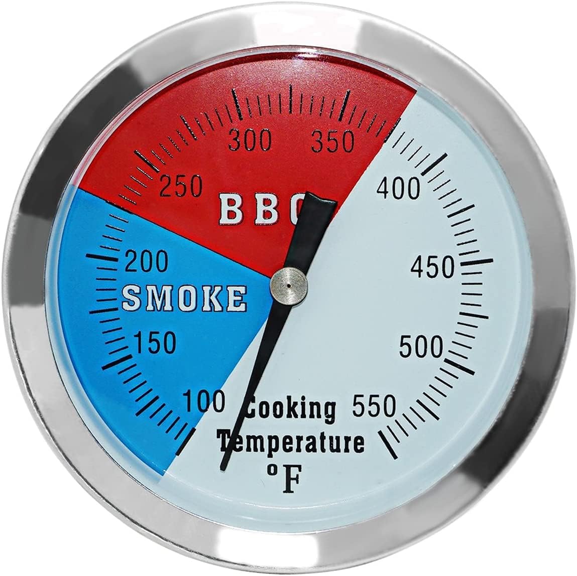 3 1/8 Inch Grill Thermometer Replacement for BBQ Grill and Smoker