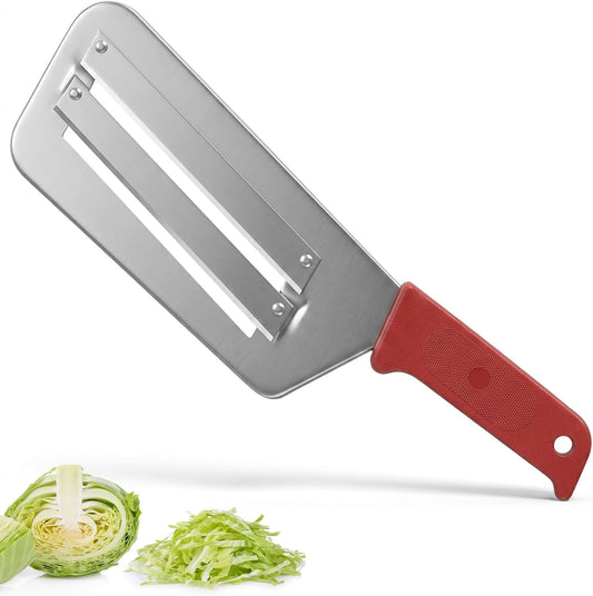 Cabbage Shredder for Coleslaw, DualBlade Cabbage Slicer Shredder