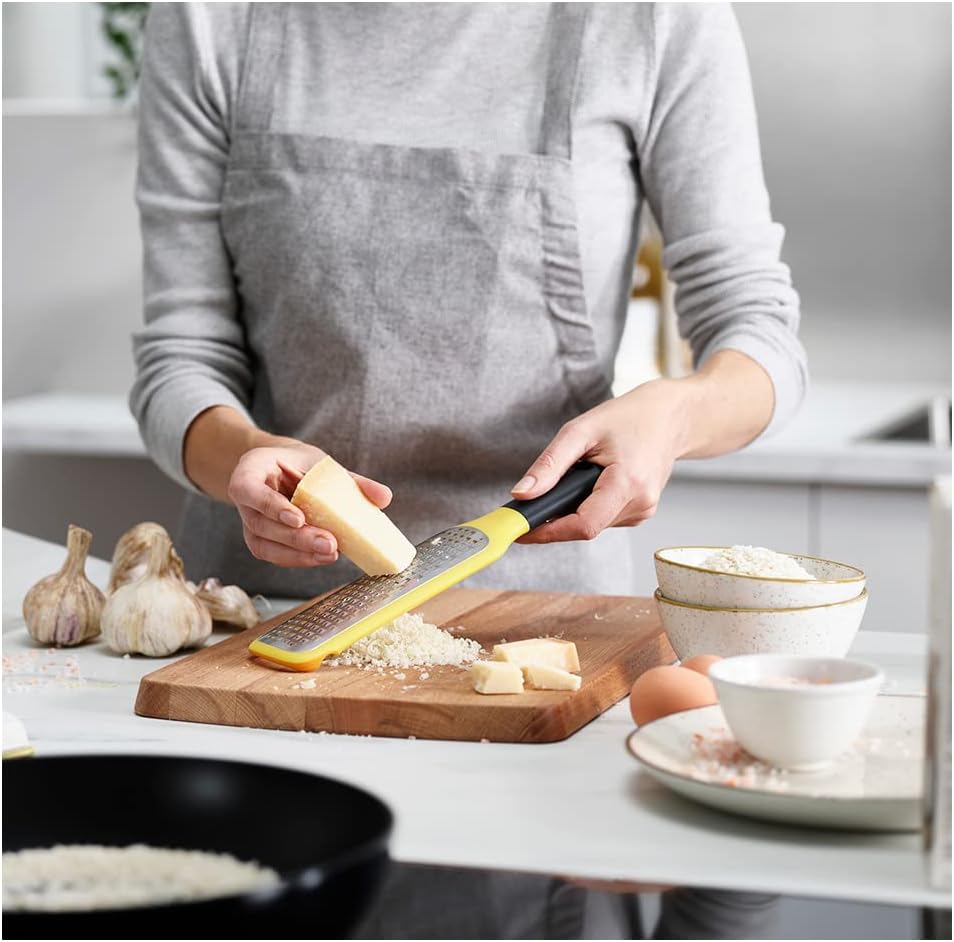 Joseph Joseph 2-in-1 Mini Grater & Slicer – Compact Kitchen Tool with Sharp Stainless Steel Blades