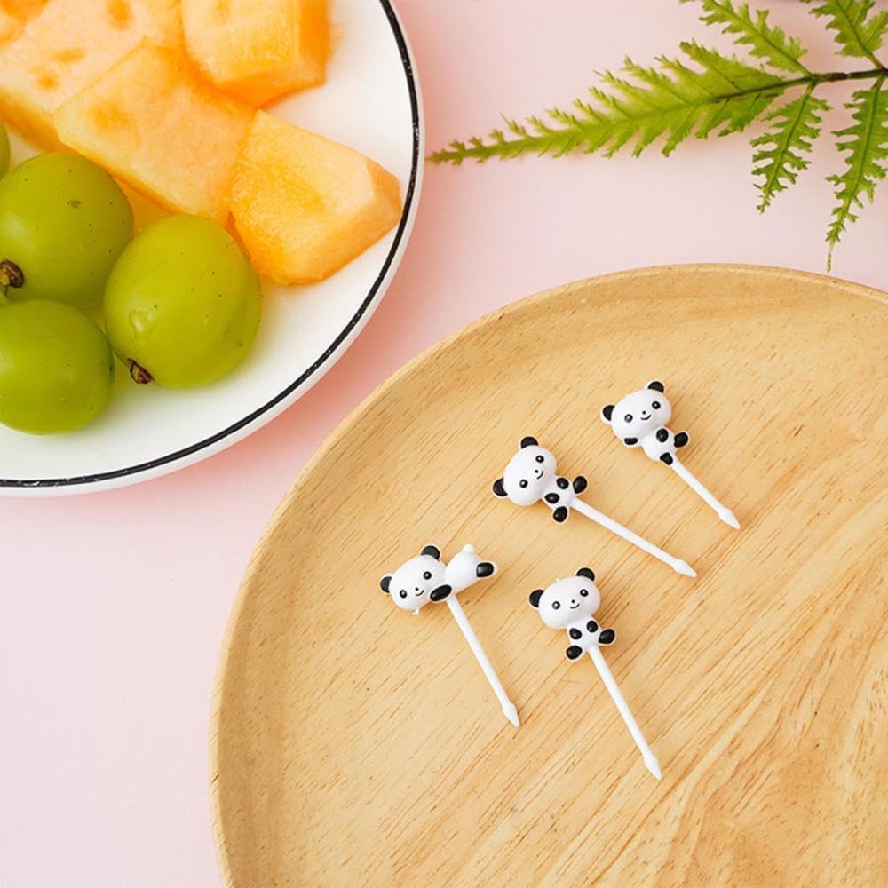 8 Pcs Cute Fun Bento Picks Set, Food Picks for Kids,School Lunch Accessories for Kids, Cute Animal Fruit Toothpicks,Fruit Food Toothpicks, Lunch Bento Box Picks for Toddler Cocktail Picks