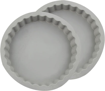 G&S Metal Products G&S Design Silicone Tart Pan Bakeware 8-Piece Set