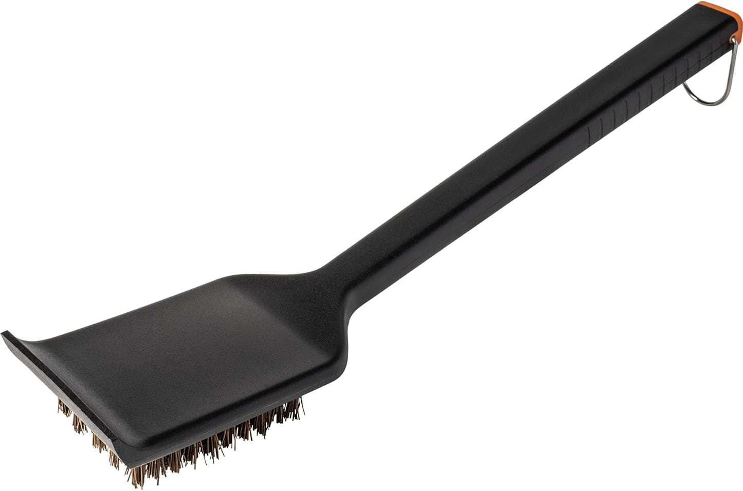 Traeger Grills Hot n' Cold Grill Cleaning Brush – Natural Palmyra Bristles for Hot & Cold Grate Scrubbing, Deep Clean & BBQ Maintenance
