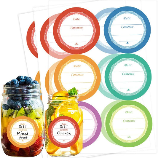 Kitchen Removable Handwritten Date Label Sticker Food Storage Time Content Marker
