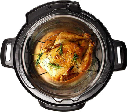 Steamer Rack Trivet with Handles Compatible with Instant Pot Accessories 3 Qt 5 Quart, Pressure Cooker Trivet Wire Steam Rack, Great for Lifting Out Whatever Delicious Meats & Veggies You Cook