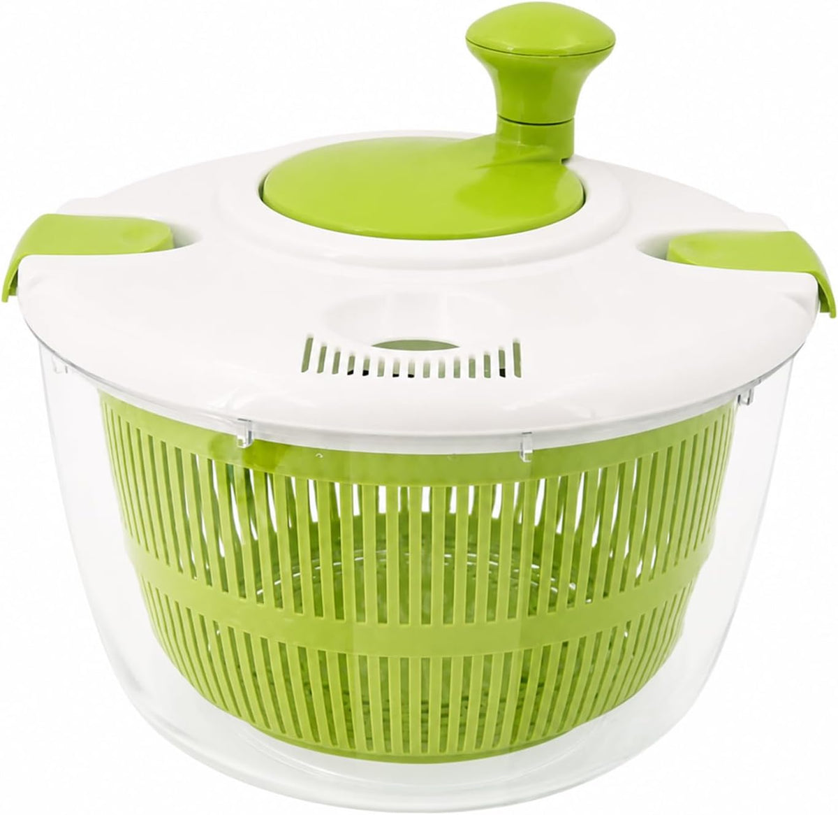 Salad Spinner, Lettuce Spinner with Drain, 5.3 Quarts Capacity.