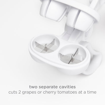 Ubbi Dual Grape Cutter for Toddlers & Kids