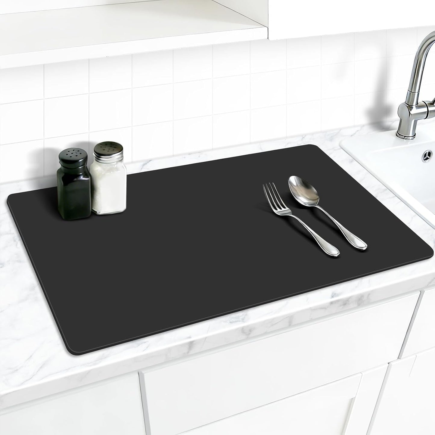 AECHY Extra Large Silicone Mat 78.74”x19.69”x0.08”, Multipurpose Silicone Mat Thick Heat Resistant Mat Shipped Rolled Up Kitchen Counter Mat Nonslip Silicone Mats for Kitchen Counter Translucent