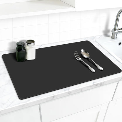 AECHY Extra Large Silicone Mat 78.74”x19.69”x0.08”, Multipurpose Silicone Mat Thick Heat Resistant Mat Shipped Rolled Up Kitchen Counter Mat Nonslip Silicone Mats for Kitchen Counter Translucent