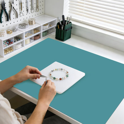Extra Large Silicone Mat, 31.5x23.6 Inch Heat Resistant Mat for Kitchen Counter, Non Stick Silicone Baking Mat for Dough and Pastry, Thick Silicone placement Countertop Protector, Black countertop mat
