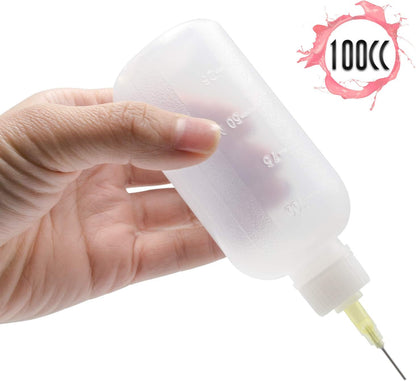 30cc Needle Tip Glue Squeeze Bottle Precision Tips Applicator Bottles 5 Pcs