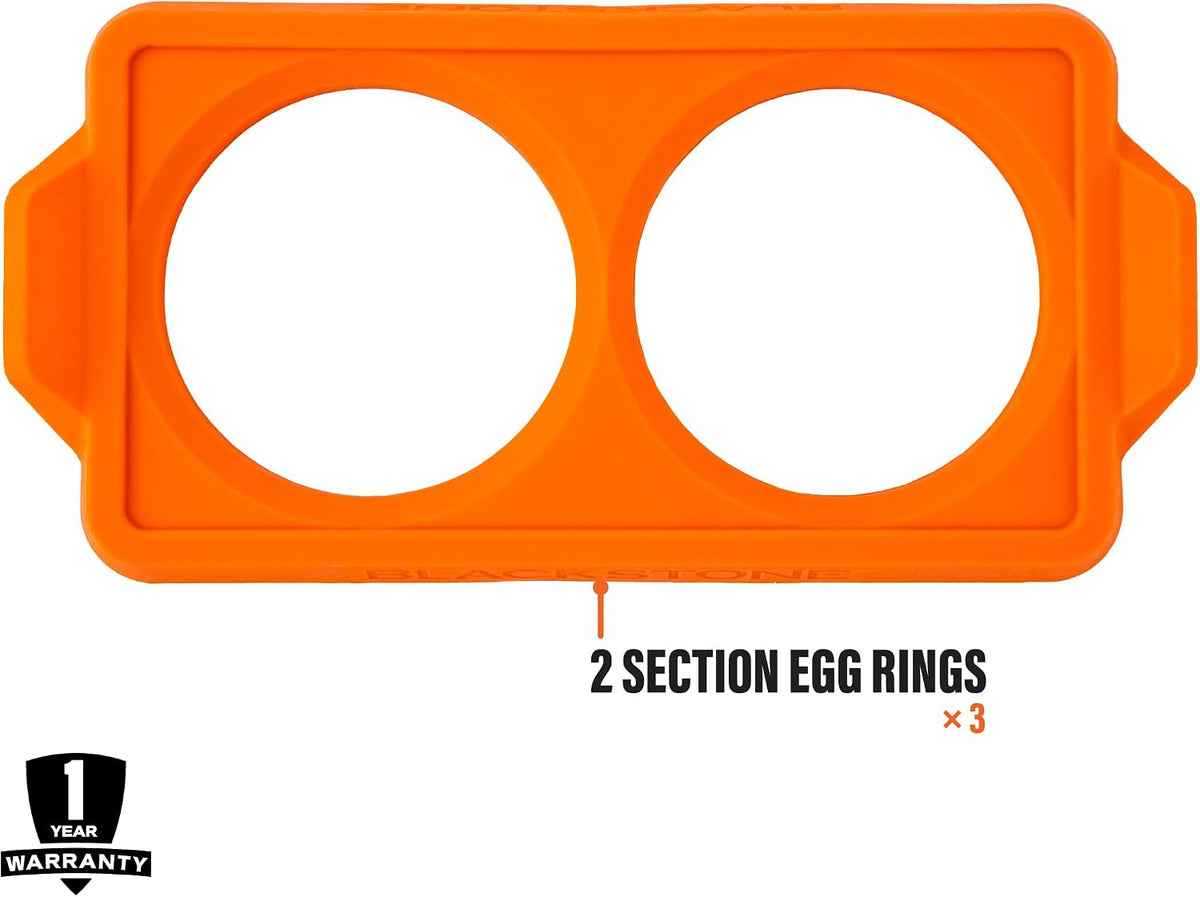 Blackstone® Silicone Egg & Omelet Ring (Set of 3)