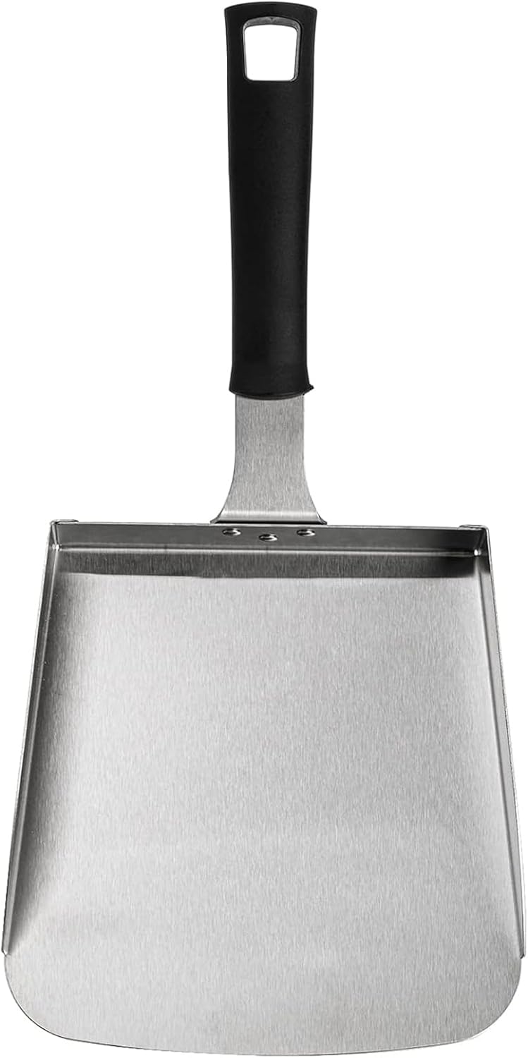 Outset Griddle Scraper and Cleaner, Stainless Steel Griddle Cleaner