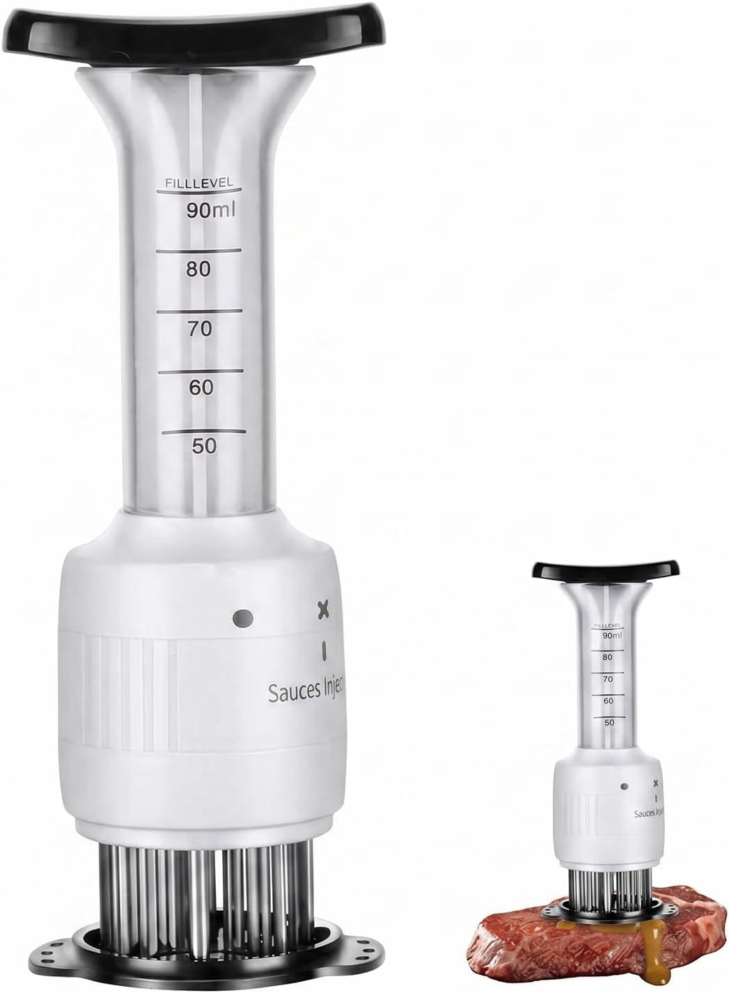 Sauce Injector Meat Tenderizer 1 Pack For BBQ Turkey Chicken Poultry