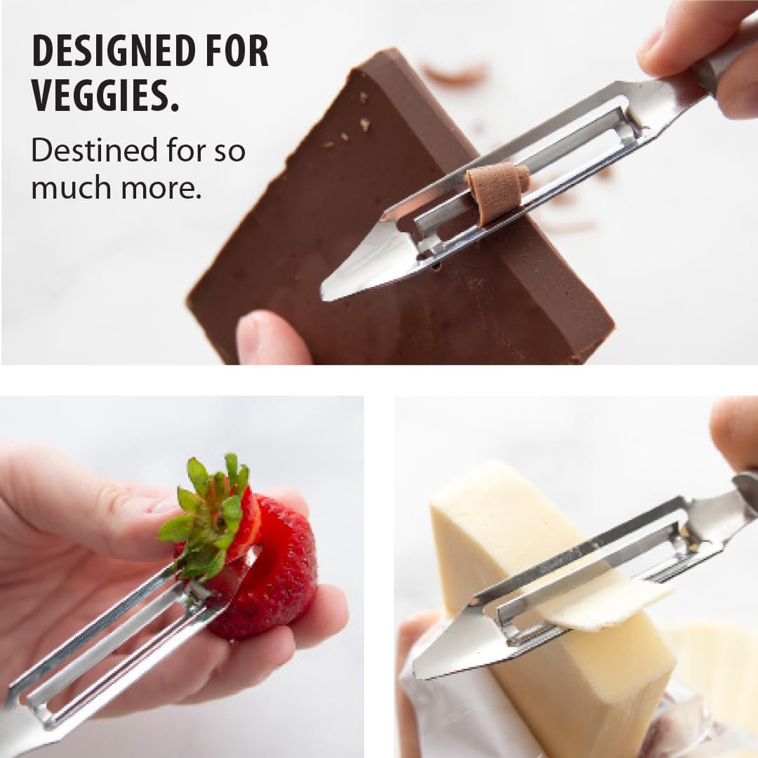 Rada Cutlery Vegetable Peeler (R132), Silver
