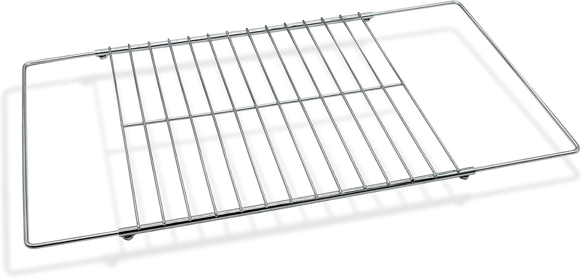 Adjustable Extendable Oven Rack, Wire Racks, Universal Telescopic Oven Cooker Shelf Rack For Whirlpool Frigidaire GE Kenmore Ovens. Adjusts from 14.5 Inches - 25.5 Inches Wide.