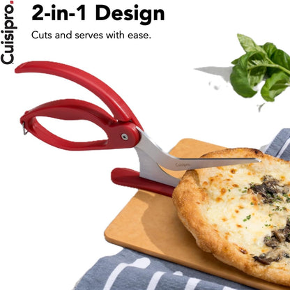 Cuisipro Pizza Shears, Red 11.7x1.4x4.6"