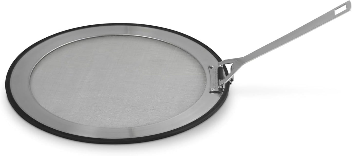 Le Creuset Stainless Steel Splatter Guard, 12.25"