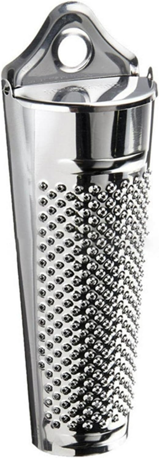 Nutmeg Grater, Stainless Steel Mini Cheese Grater, Upgraded Lemon Zester