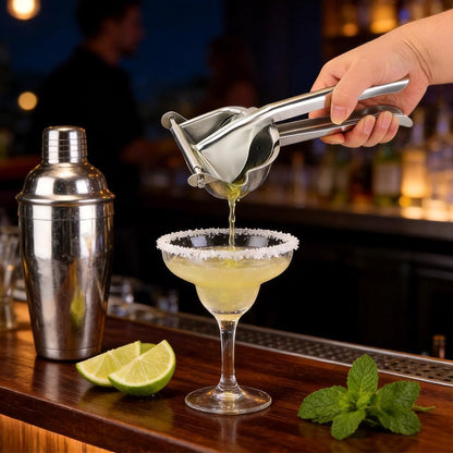 Heavy Duty Lemon Squeezer, Aluminum Alloy Hand Press Citrus Juicer