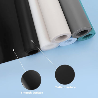 Gartful Extra Large Silicone Mats for Countertop, 28" by 20" Multipurpose Mat, Counter Table Protector, Desk Saver Pad, Placemat Nonstick Nonskid Heat-Resistant Pad, Black