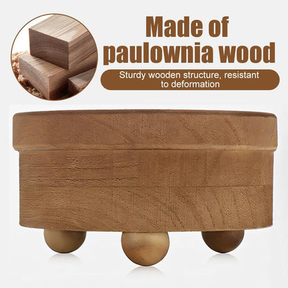 Wooden Disposable Cup Holder, Portable Paper Cup Rack with Mark Pen Hole, Wood Dispenser Stand for Kitchen, Party Supplies